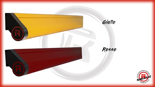 Rosso o Giallo Barra Rossa e Gialla, con finitura lucida