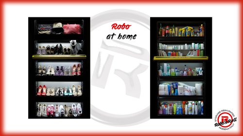 Scarpe, Detergenti, Vestiti... Robo può contenere qualunque cosa