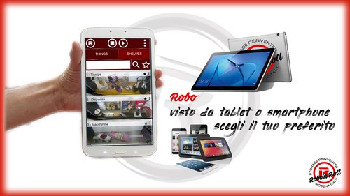 Tablet Robo'n Roll can provide you with a preconfigured Tablet.