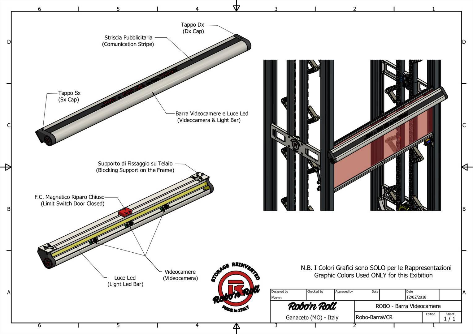 VCR Bar Datasheet