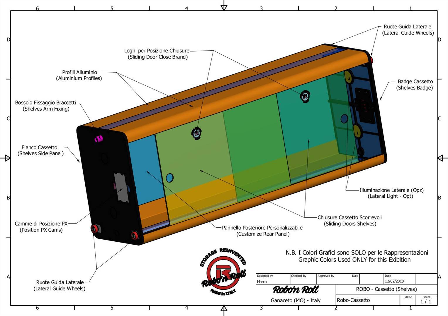 Shelf Datasheet