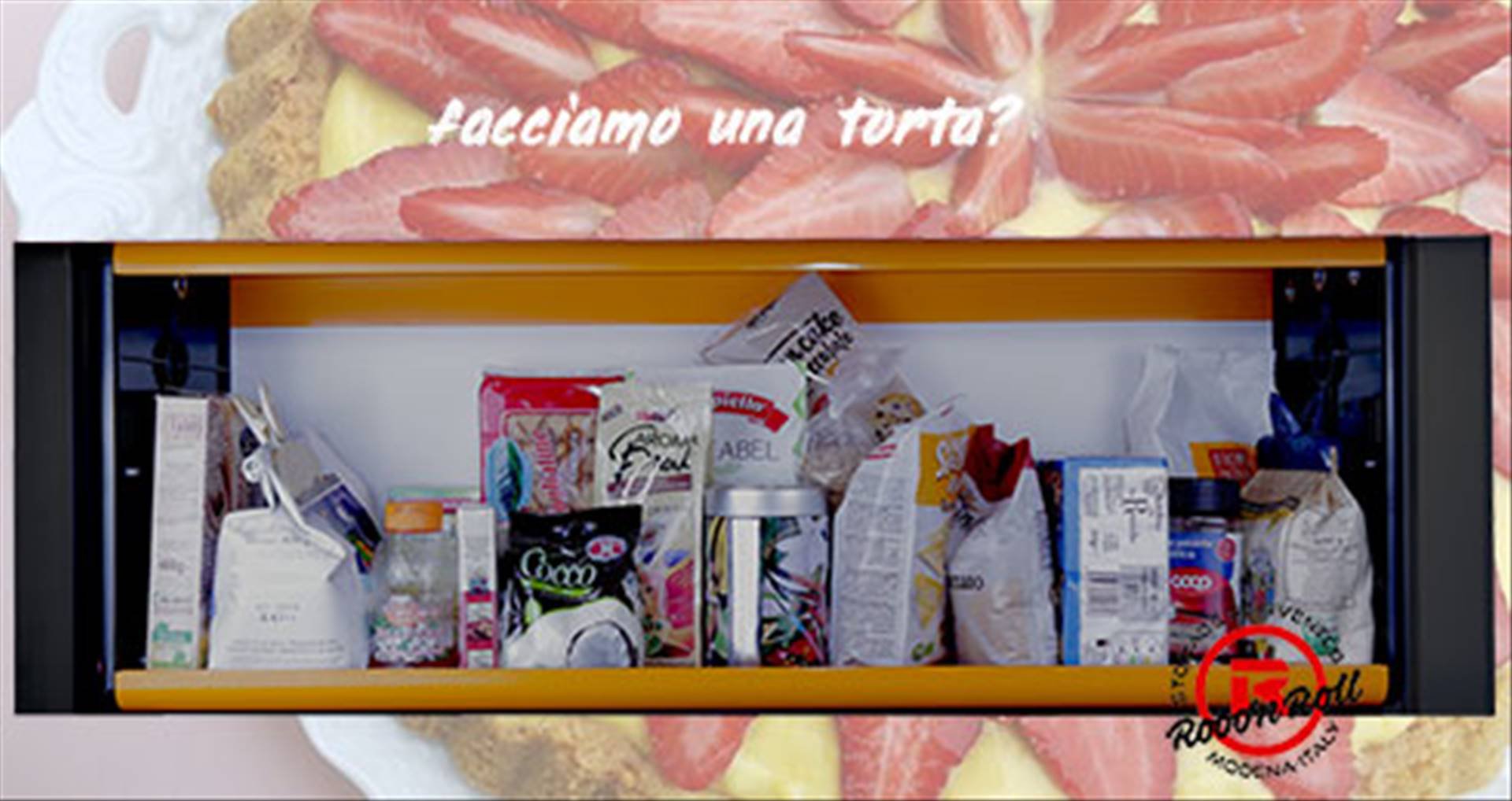 Bastano pochi Cassetti per contenere una dispensa intera! I grandi cassetti di Robo contengono tutto ciò che ti serve in cucina. Ingredienti e strumenti saranno sempre a portata di mano.